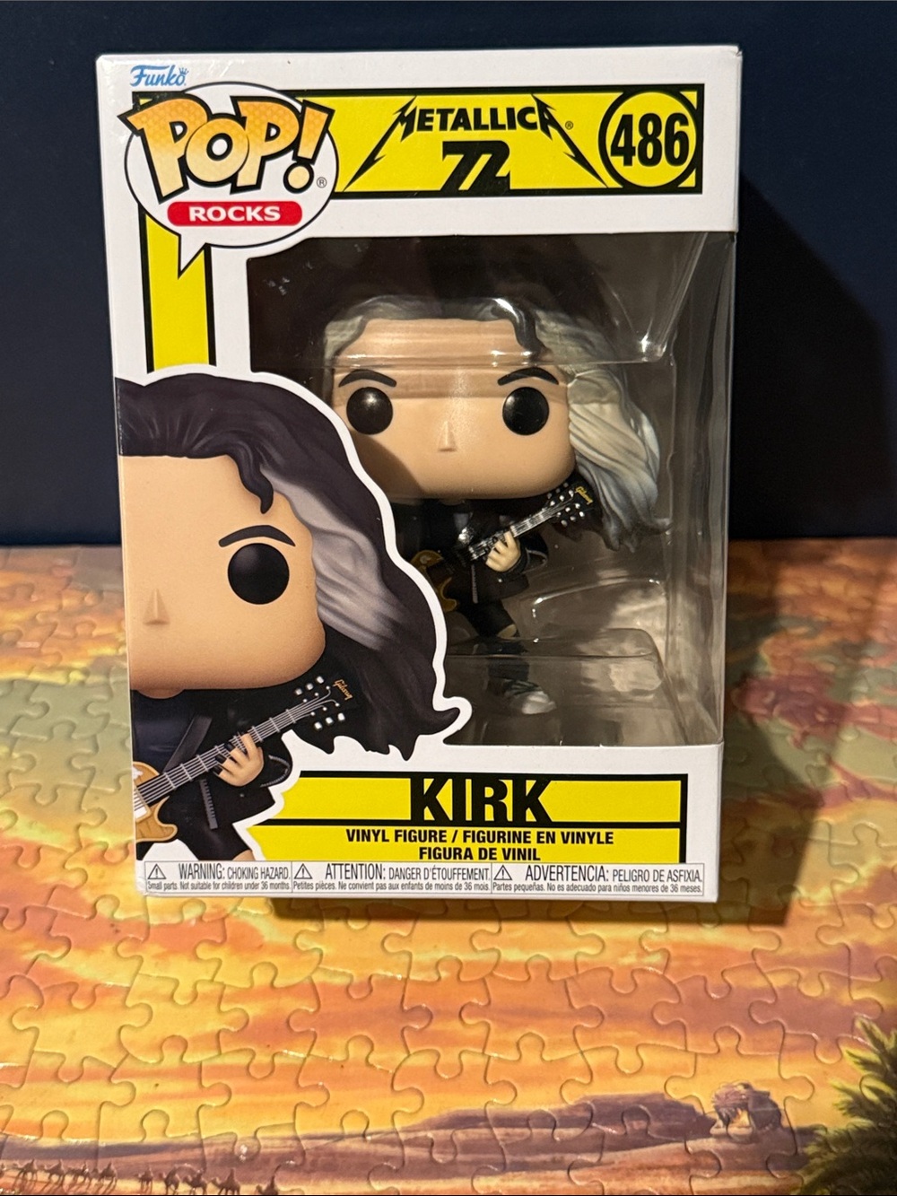 Funko Pop #486 Kirk - Metallica 72